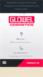 Mobile Screenshot of glowelcosmetics.com